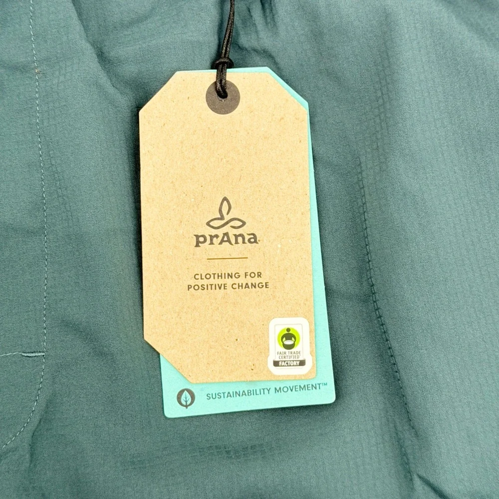 Prana‎ Peak To Pavement Lined Short Grey Blue Mens XXL 1972641 Active Hiking